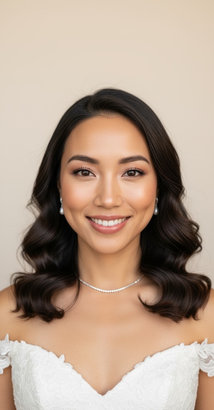 After Hair Curls For Wedding